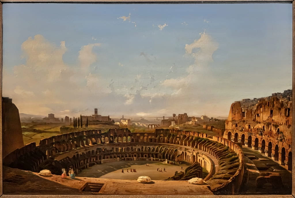 Veduta interna del Colosseo - Museo d'Arte Moderna di Ca' Pesaro, Venezia
